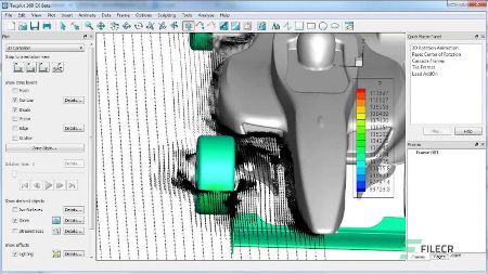 Software Tecplot de análisis de fluidos