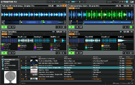 Software Traktor para musica electronica
