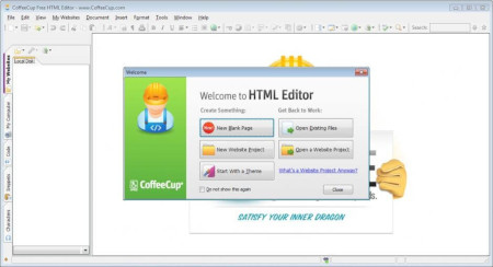 Software CoffeeCup de edicion web